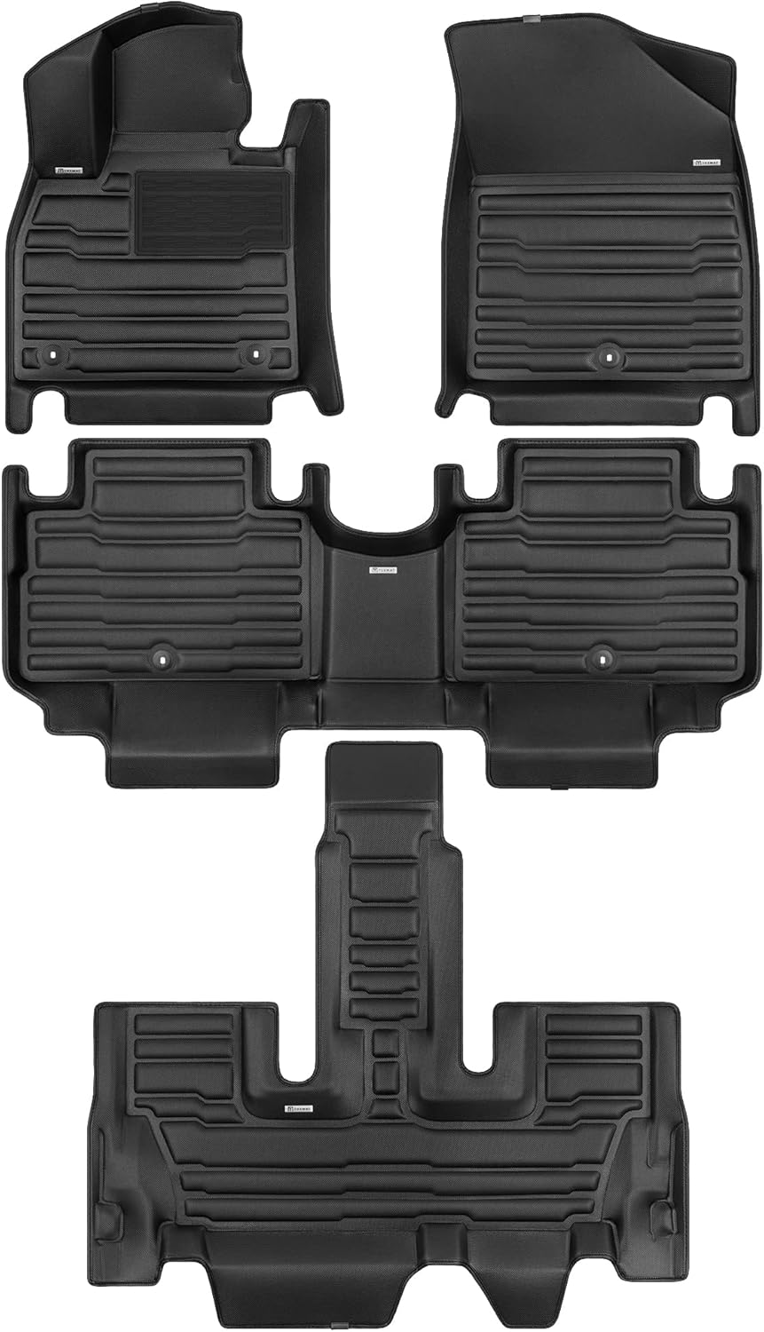 TuxMat Custom Floor Mats for Hyundai Palisade 7-Seater 2020-2025