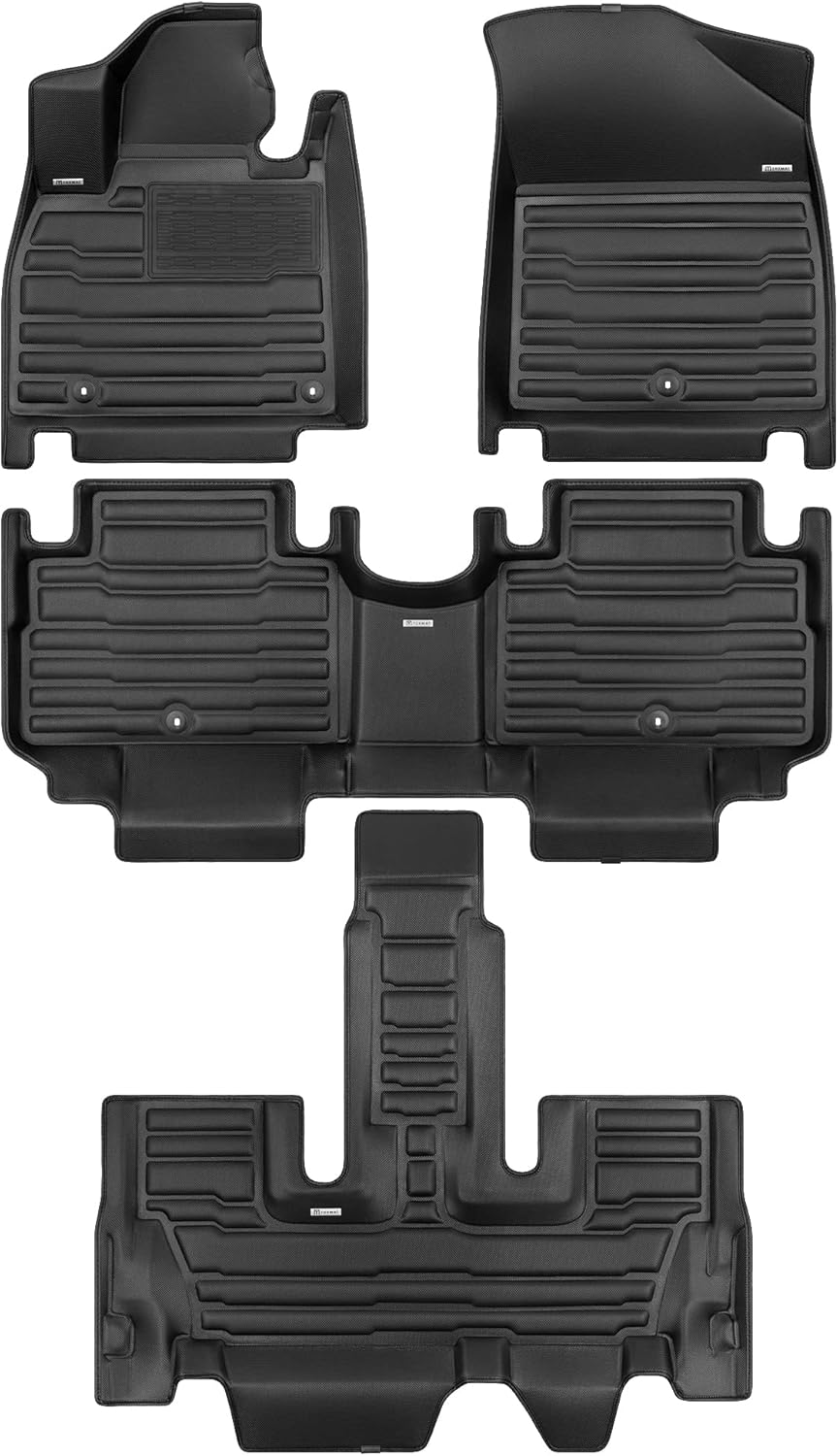 TuxMat Custom Floor Mats for Kia Telluride