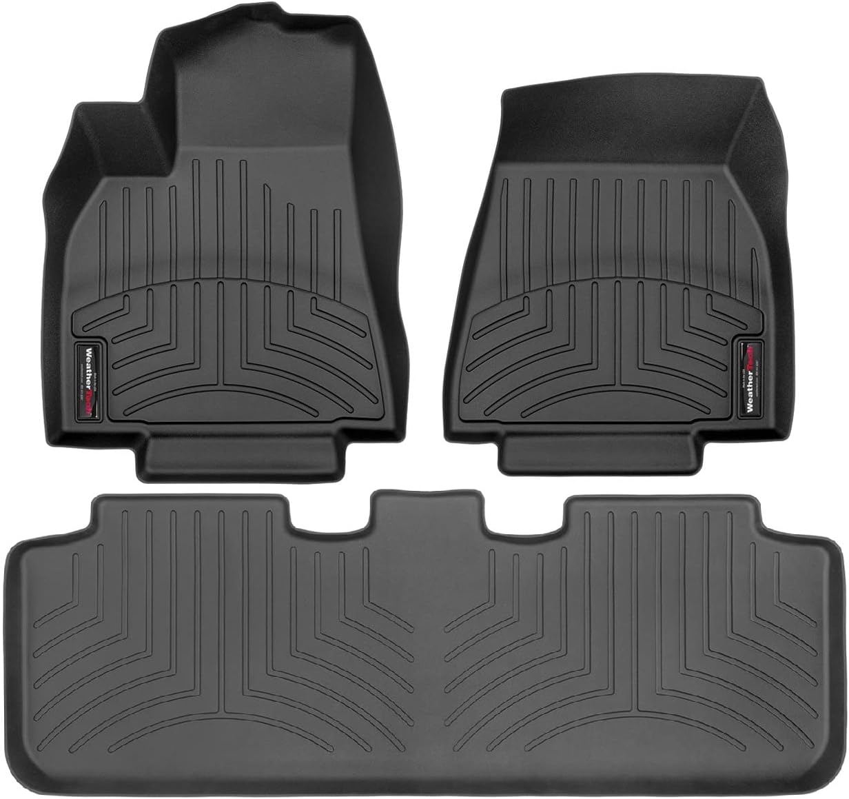 WeatherTech Custom Fit FloorLiners for Tesla Model Y 1st & 2nd Row
