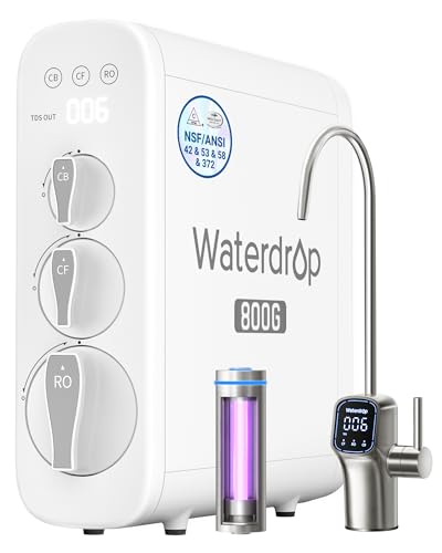 Waterdrop G3P800 Tankless Reverse Osmosis System product image