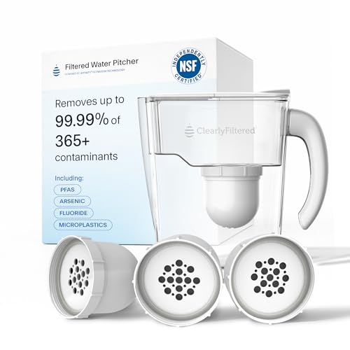 Clearly Filtered 10-Cup Water Filter Pitcher product image