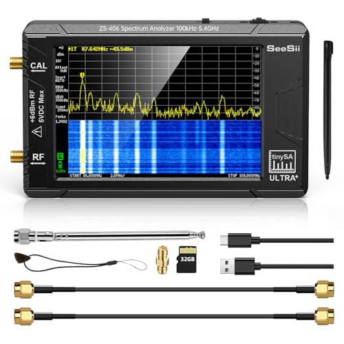 SeeSii TinySA Ultra+ ZS406
