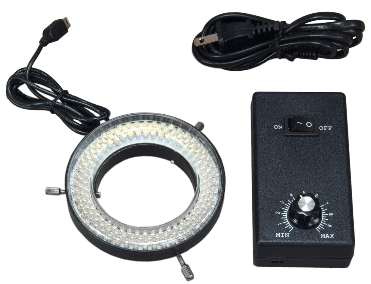 OMAX 144-LED Ring Light with Adjustable Arm