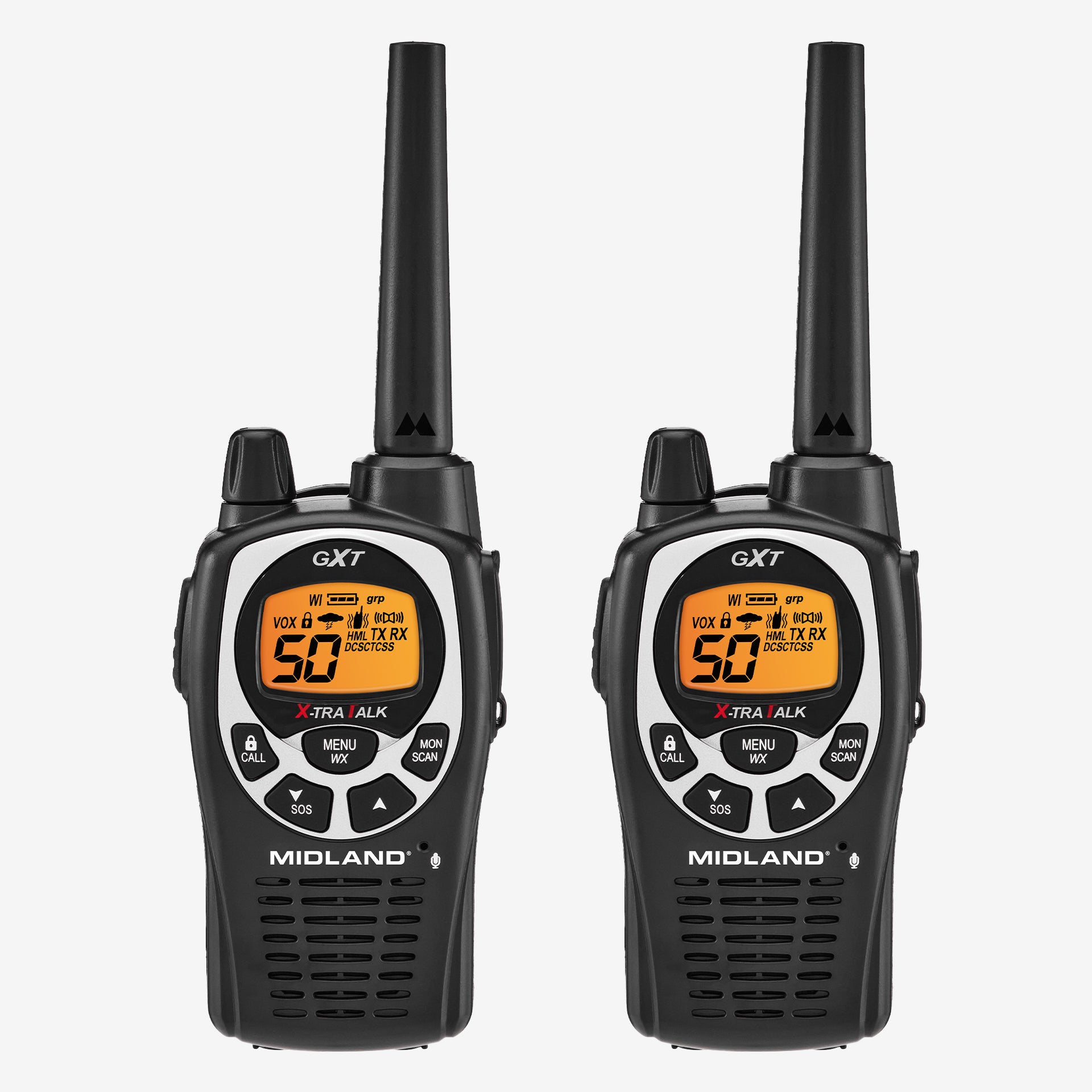 Midland GXT1000VP4 GMRS Radio Pair