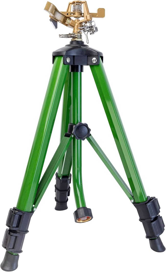 Orbit 56667 Tripod Lawn Zinc Impact Sprinkler
