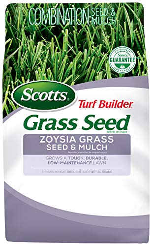 Scotts Turf Builder Grass Seed Zoysia Grass Seed and Mulch