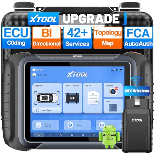 XTOOL D8W Wireless Bidirectional Scan Tool product image