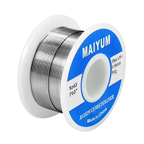MAIYUM 63-37 Tin Lead Rosin Core Solder Wire