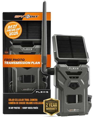 Spypoint Flex-S Solar Cellular Trail Camera (Integrated Solar) product image